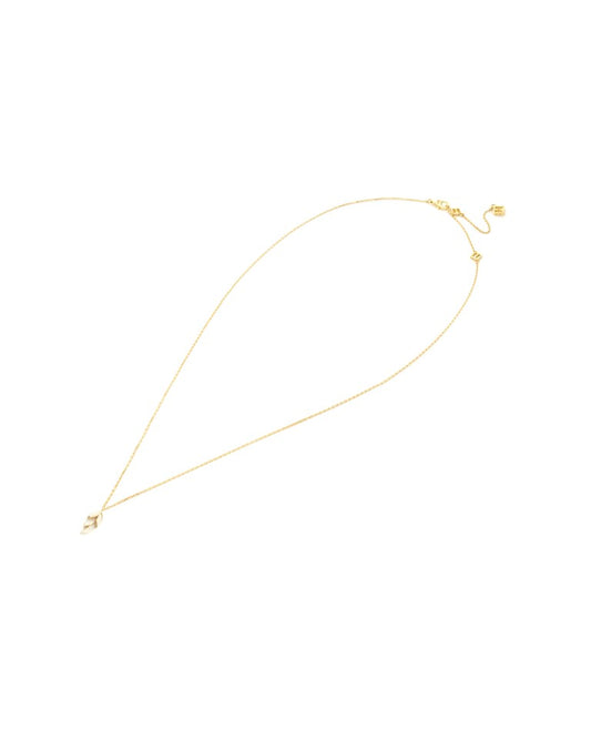 14 ayar altından FIOLIA kolye, 14 ayar sarı altın kolye ucu ve sedef emaye elemanı